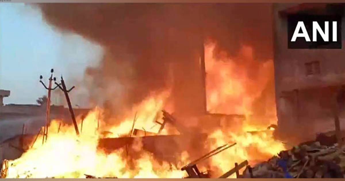 Gujarat: Massive fire engulfs packaging company in Bharuch district